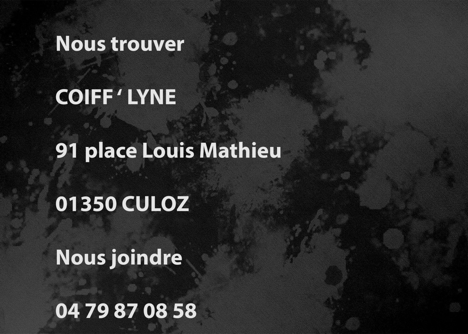 Coordonnées salon 2